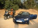 14/09/2002 - C1 y S2000 - Uno descapotable y la otra no... justo al reves que el mundo normal... - 
